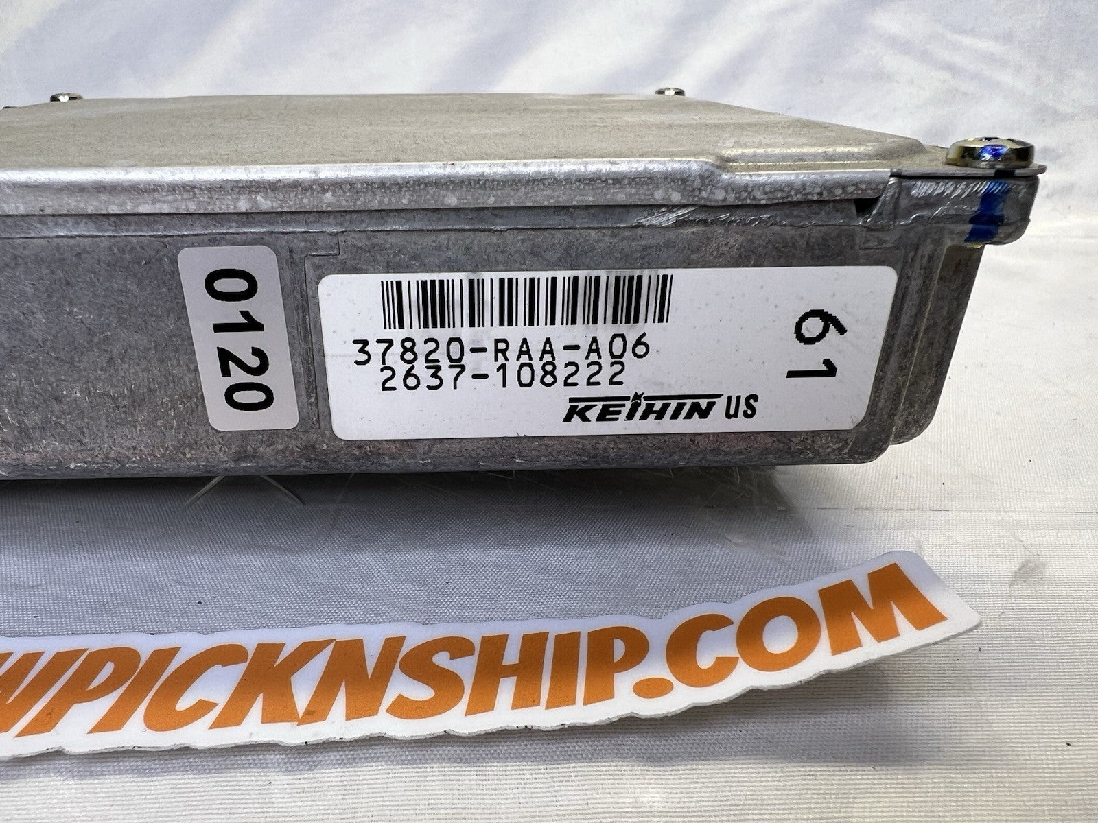 ✅03-04 HONDA ACCORD ECU K24 ENGINE CONTROL MODULE UNIT 2.4 M/T OEM 37820-RAA-A06