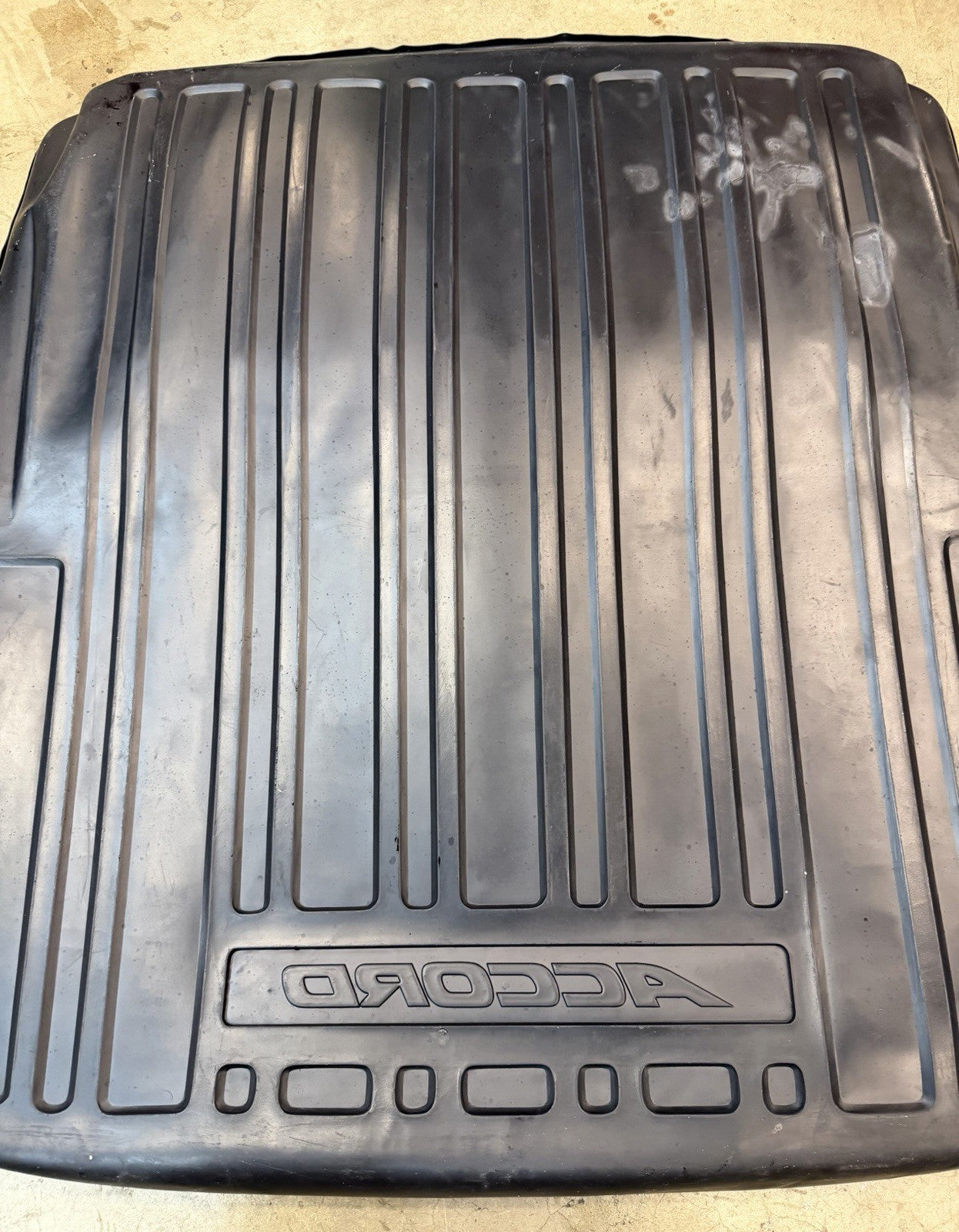 ✅ 03-07 Honda Accord Trunk Mat Liner Cargo Tray OEM All Weather Season Rubber