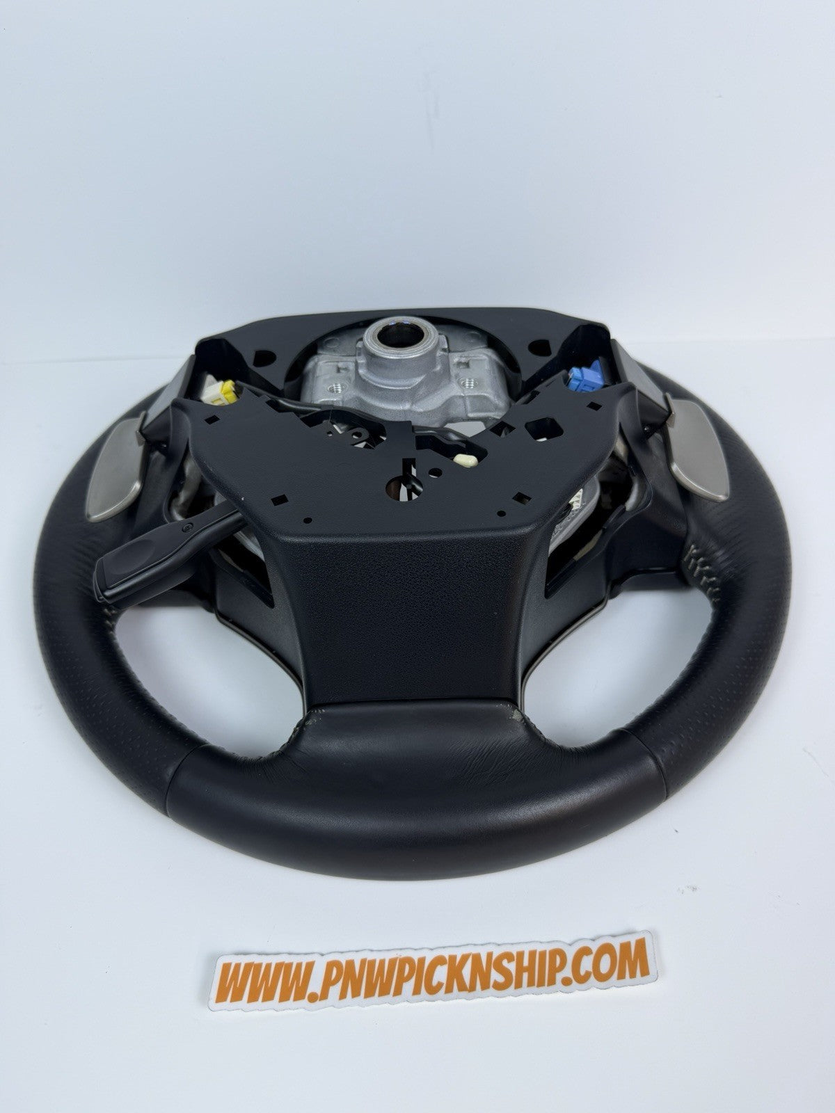 ✅ 2014-2017 Lexus IS250 Sedan F Sport Leather Steering Wheel w/ Paddle Shifters