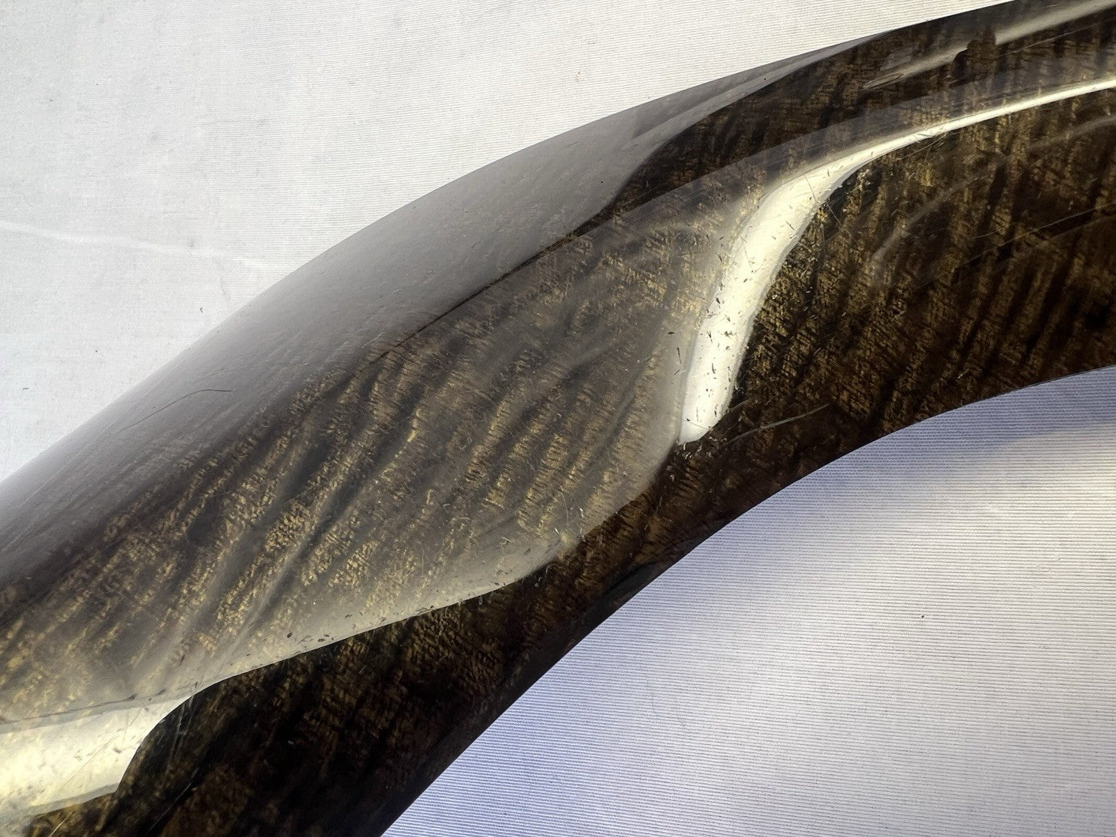 ✅ 2010-2013 Acura MDX Dash Panel Brown Woodgrain Bezel Trim 3 Piece Set OEM READ