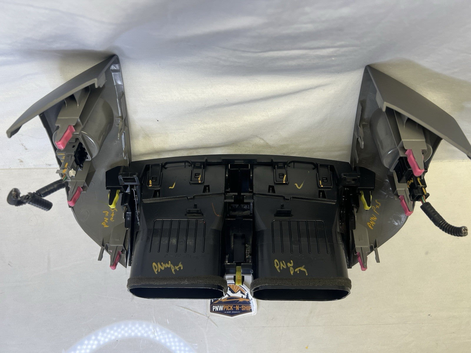 ✅ 2006 - 2012 Toyota Rav4 Center Dash Vents Radio Trim Bezel Cover GRAY OEM