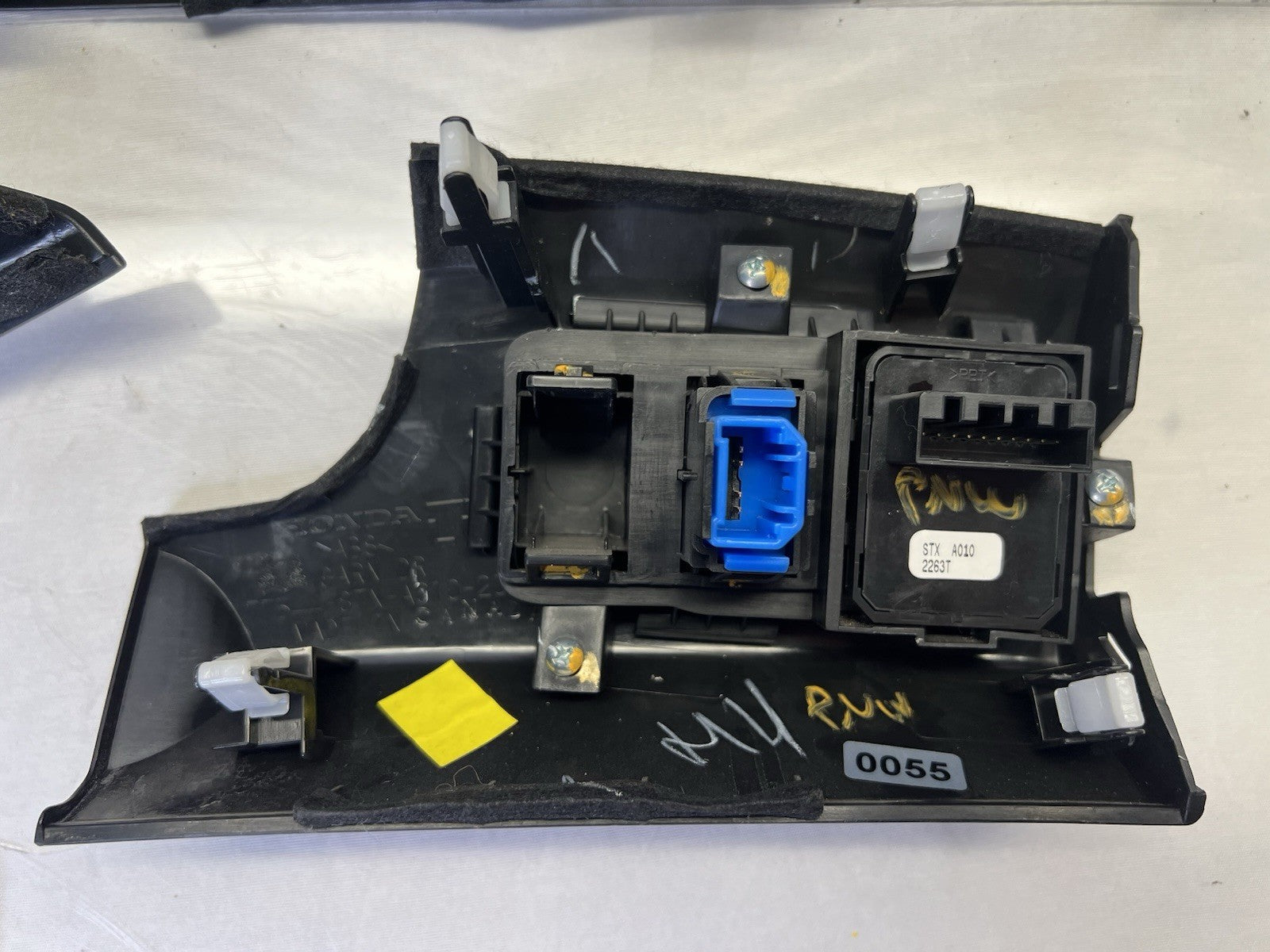 ✅ 2010-2013 Acura MDX Dash Panel Brown Woodgrain Bezel Trim 3 Piece Set OEM READ