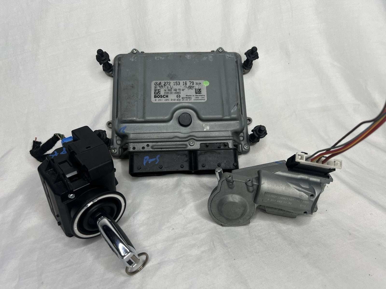 ✅ 2006 - 2009 Mercedes E350 ECU Engine Control Unit A2721531679 Key EIS OEM