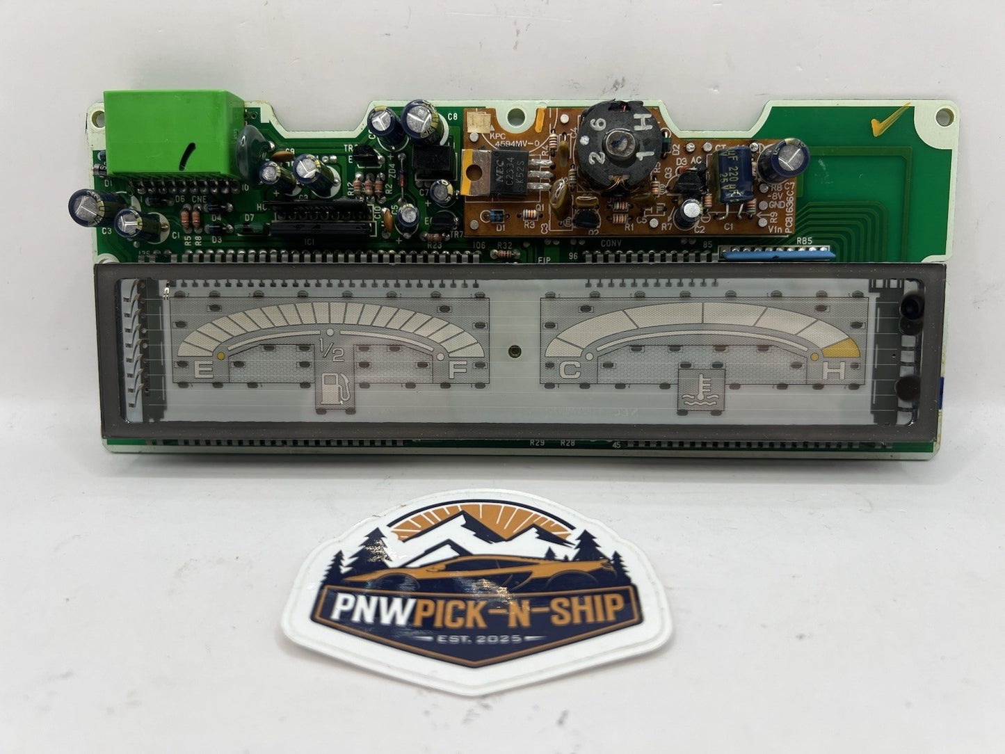 ✅ REBUILT 92-96 Honda Prelude Digital Temp Fuel Gauge Instrument  Cluster