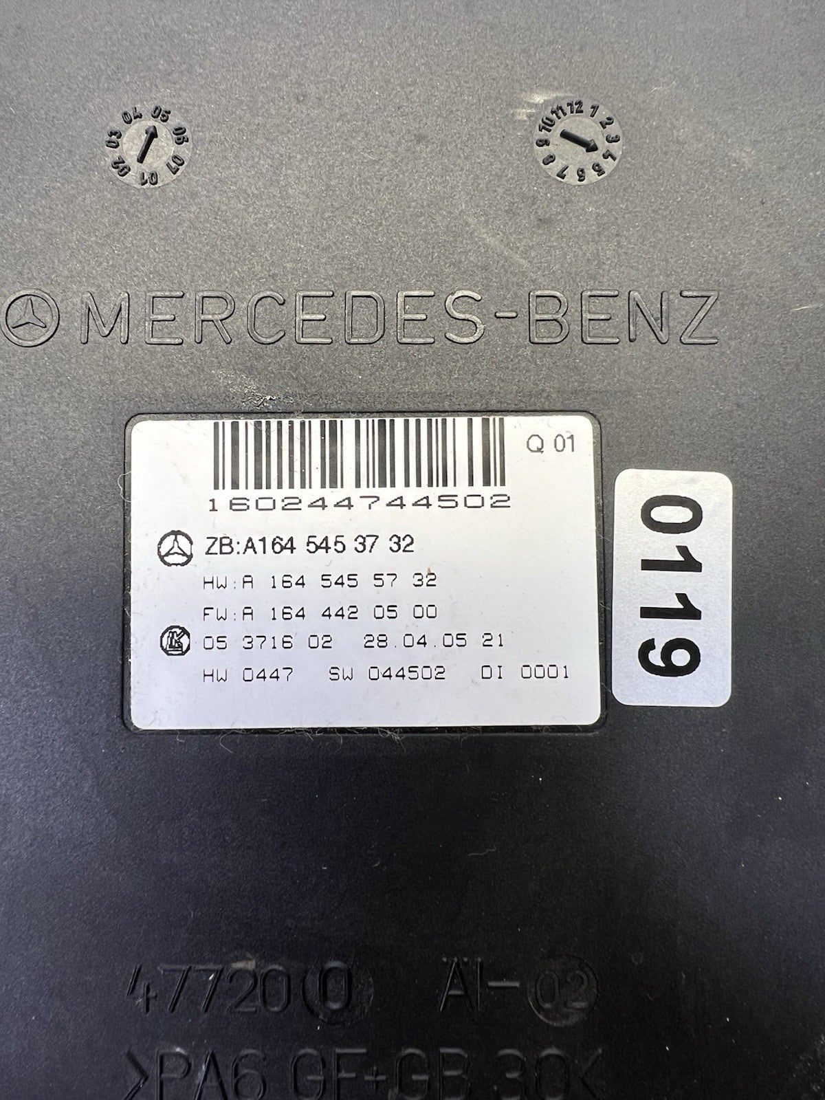 ✅ 2006-2012 Mercedes Benz ML500 Front SAM Control Module Unit OEM A1645453732