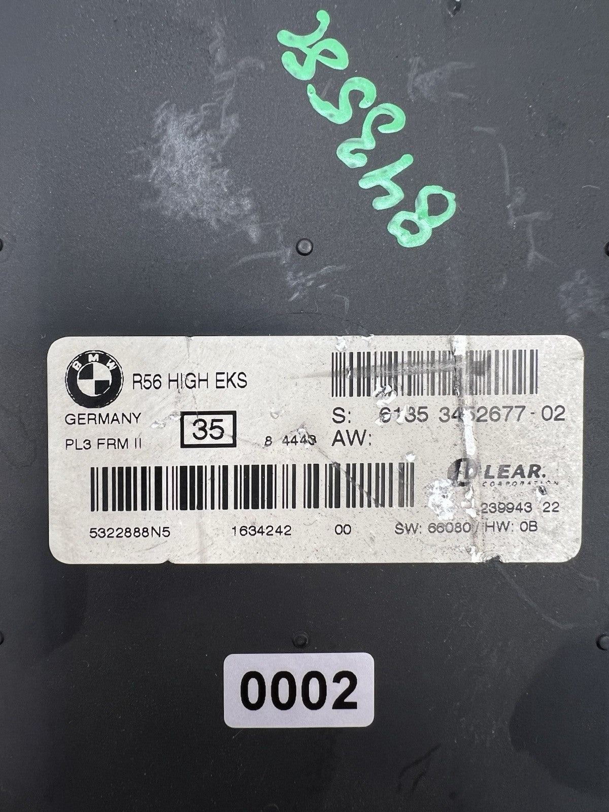 ✅ 2007-2010  Mini Cooper R55 R56 Footwell BCM Body Control Module 6135 3452677