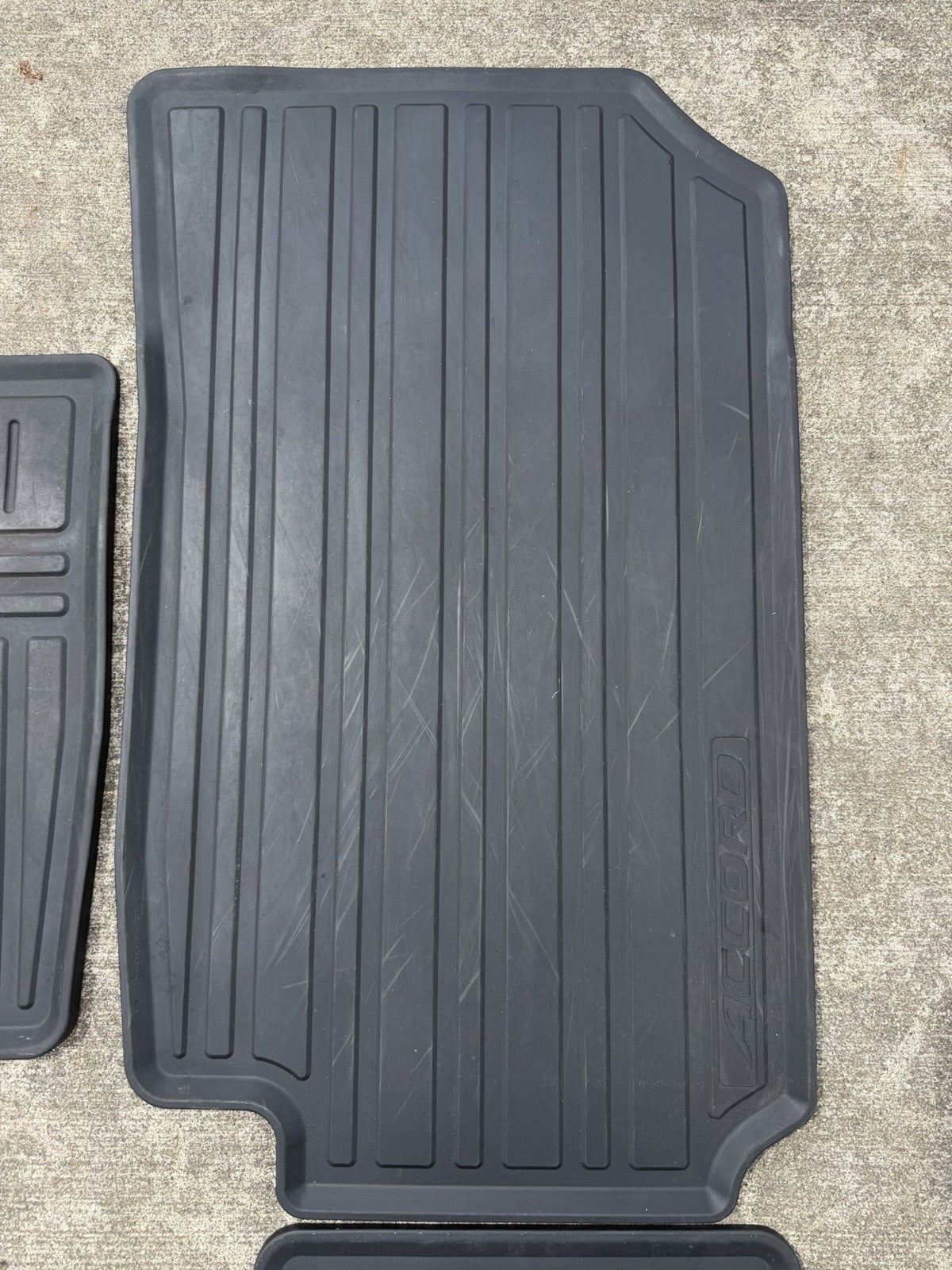✅ 2003-2007 Honda Accord All Weather Rubber Floor Mats Black OEM Factory 4 Piece