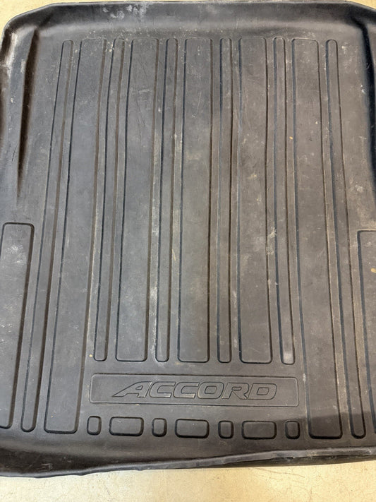 ✅ 03-07 Honda Accord Trunk Mat Liner Cargo Tray OEM All Weather Season Rubber