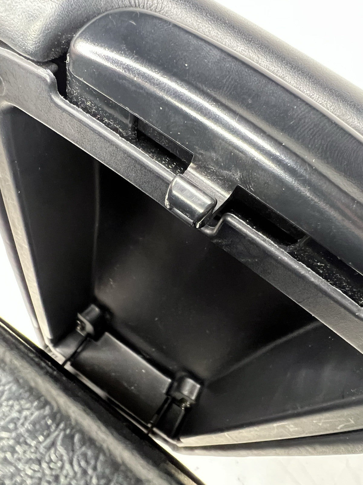✅1997-2001 Lexus ES300 Center Console Black Leather Armrest Lid Storage Bin OEM