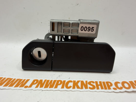 ✅ 2009 - 2015 Honda Pilot Glove Box Latch Handle Lock No Key Black OEM