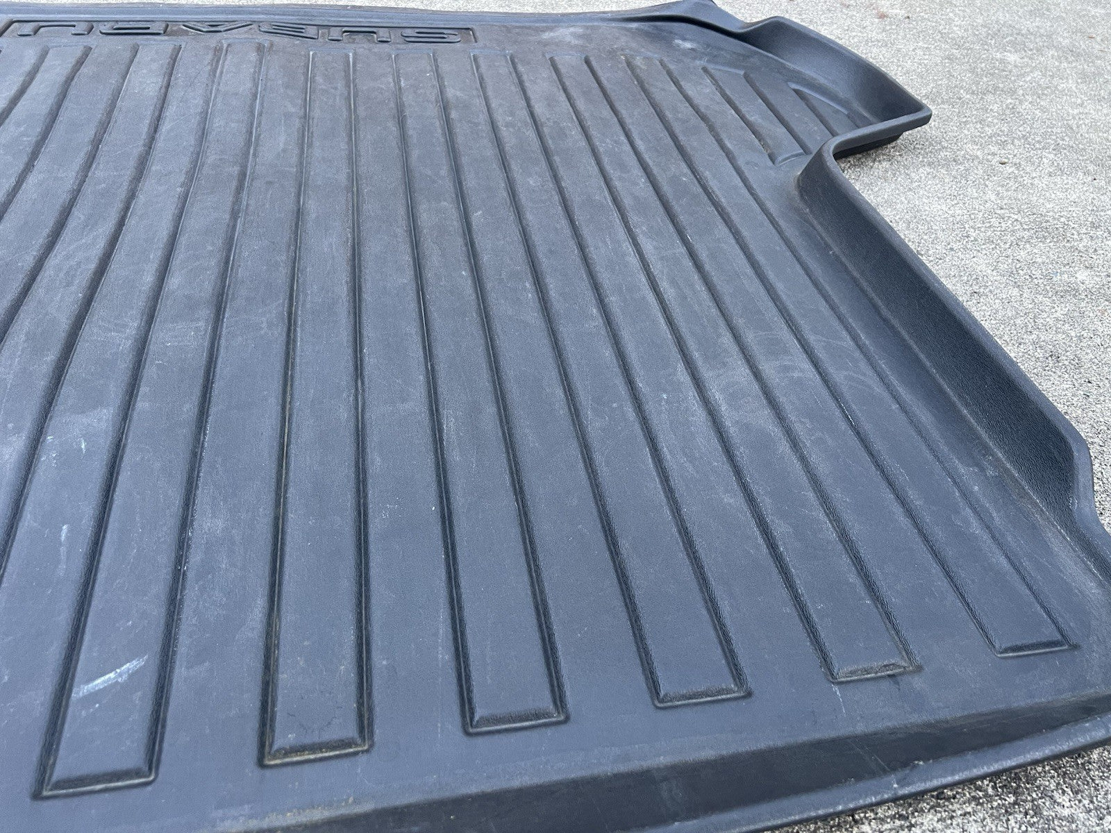 ✅ 2010-2014 Subaru Outback Legacy Rubber Trunk Floor Mat All Weather Cargo Liner