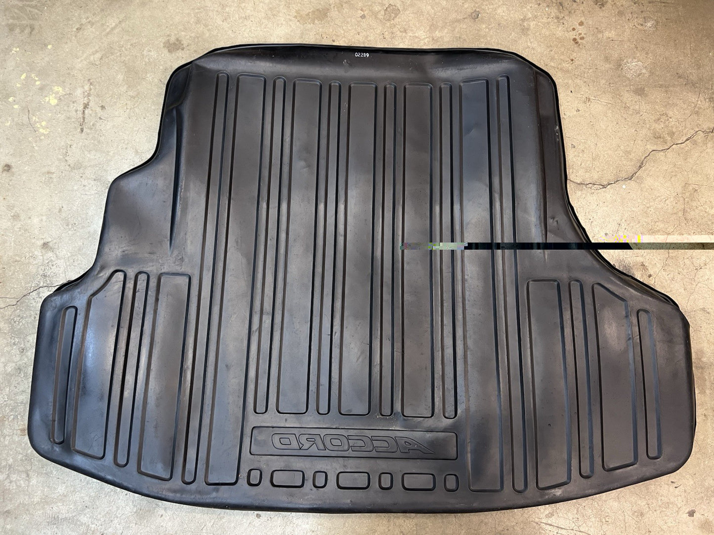 ✅ 03-07 Honda Accord Trunk Mat Liner Cargo Tray OEM All Weather Season Rubber