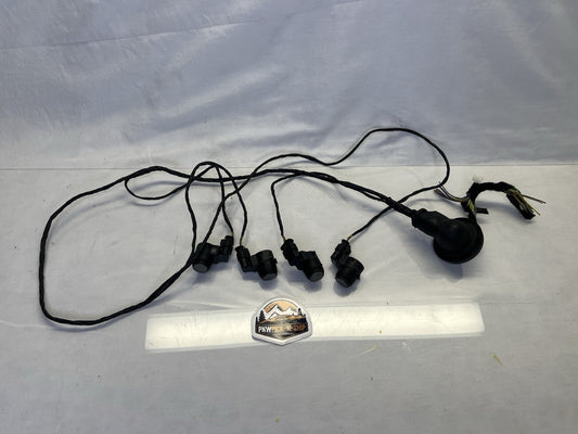 ✅ OEM BMW E90 E92 E93 M3 Rear Parking Distance Sensor Harness Wires PDC Graphite