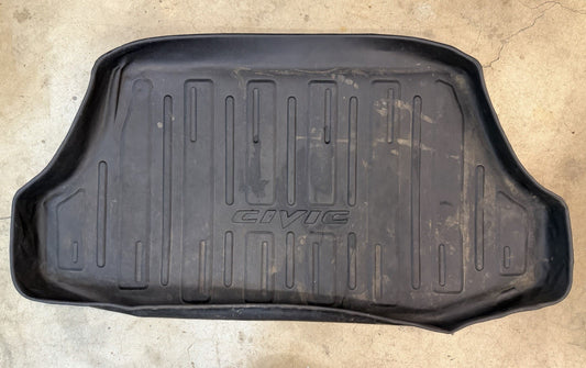 ✅2006-2011 Honda Civic HYBRID All Weather Trunk Mat Cargo Liner Rubber Black OEM
