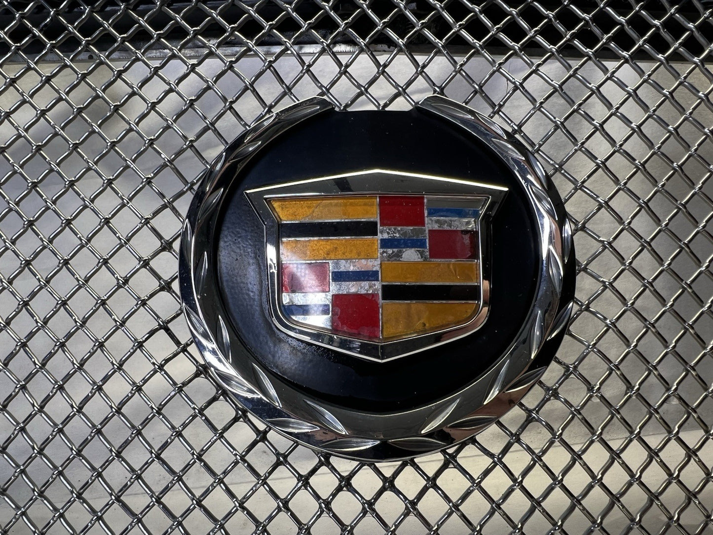 ✅ 2004-2009 CADILLAC SRX E&G CLASSICS CHROME MESH FRONT  GRILLE GRILL EMBLEM