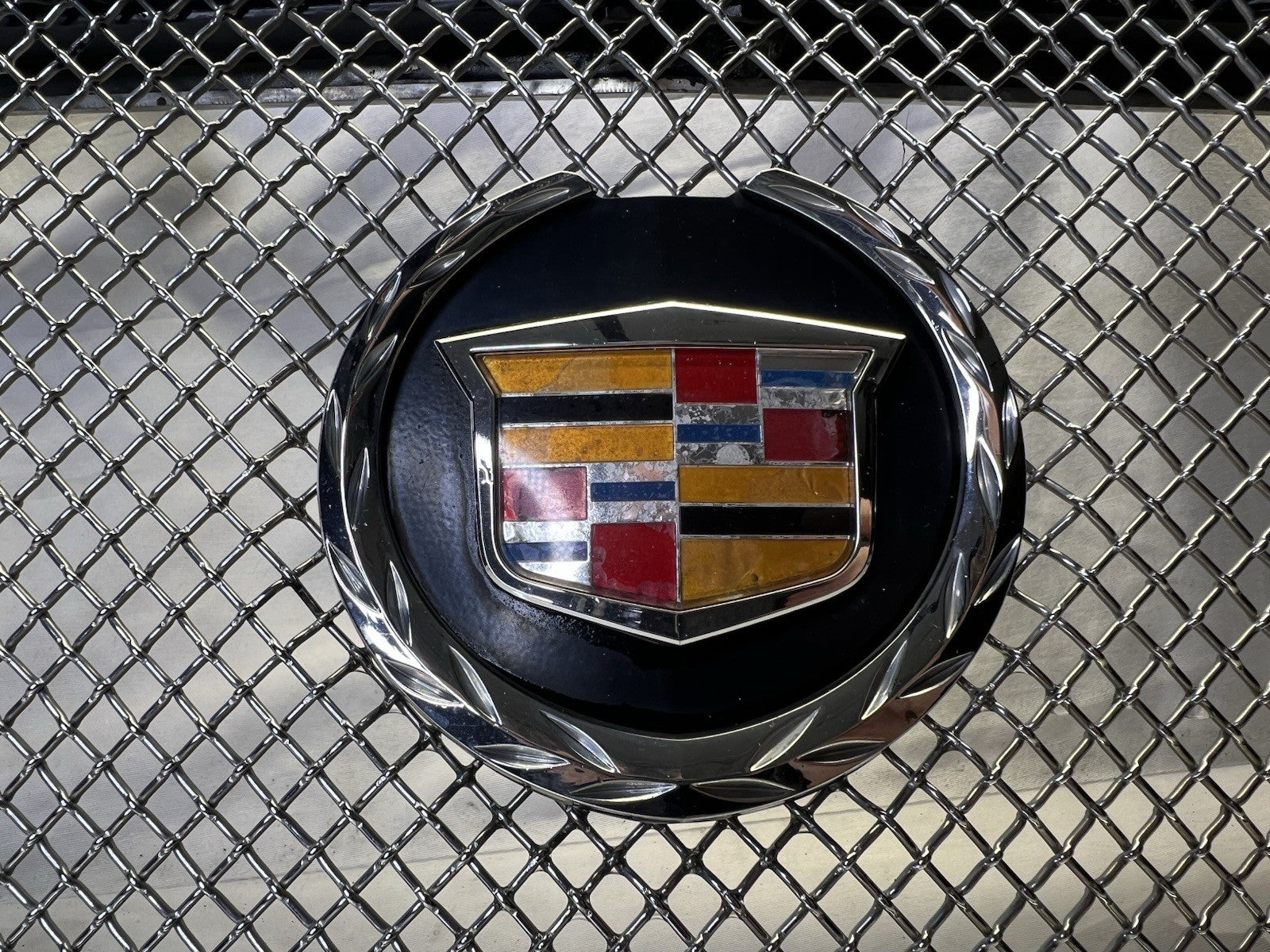 ✅ 2004-2009 CADILLAC SRX E&G CLASSICS CHROME MESH FRONT  GRILLE GRILL EMBLEM