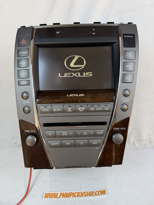 ✅ 2010-2012 LEXUS ES350 NAVIGATION DISPLAY SCREEN 86431-33010 / 86805-53240 OEM