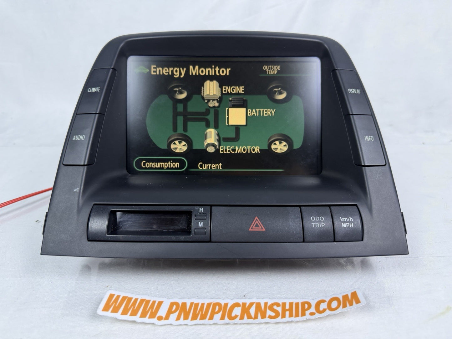 ✅ 2006-09 TOYOTA PRIUS MFD INFORMATION DISPLAY SCREEN 86110-47230 TESTED OEM