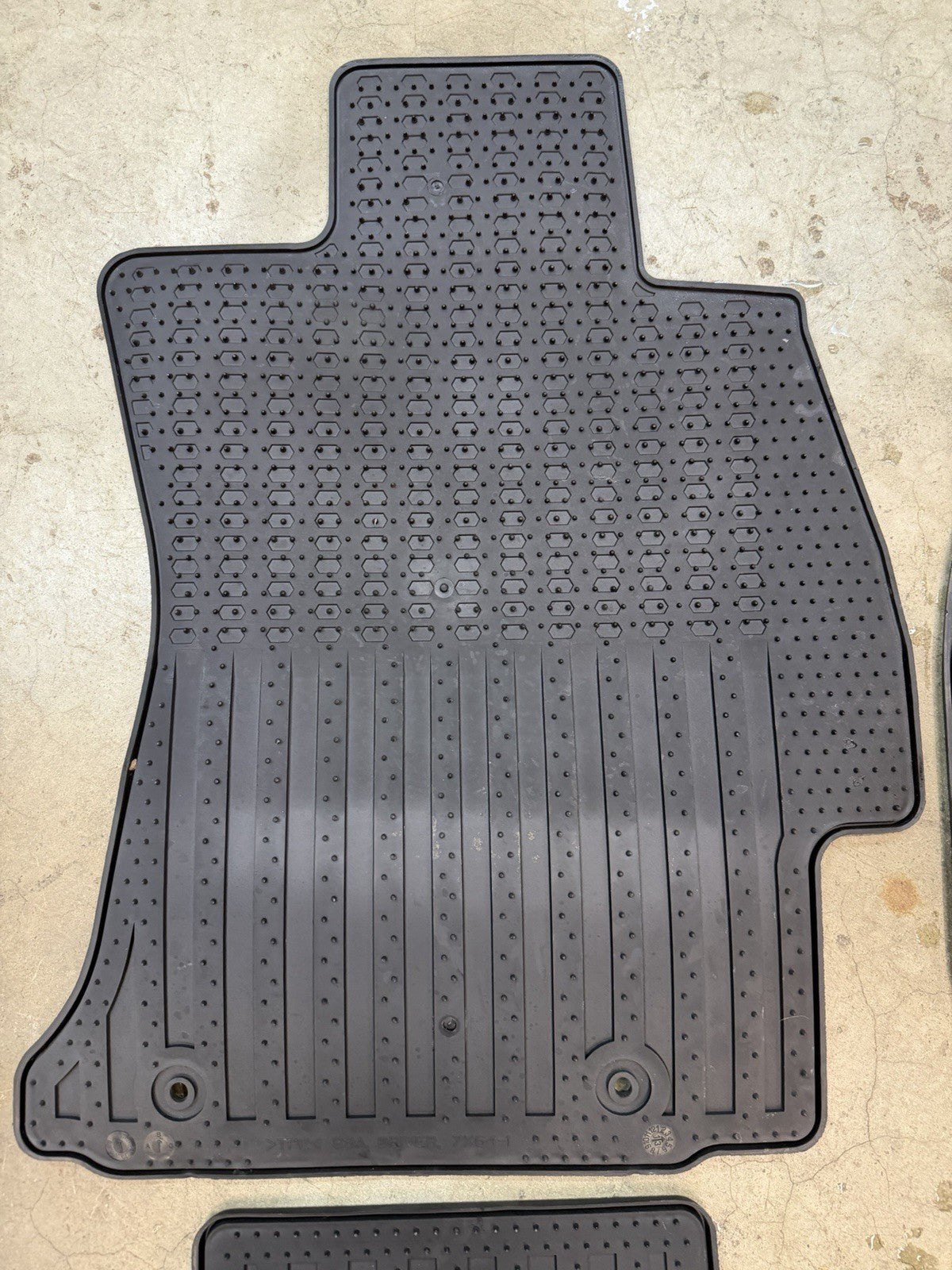 ✅ 2014-2018 Subaru Forester Black All Weather Floor Mats Set Rubber Factory OEM