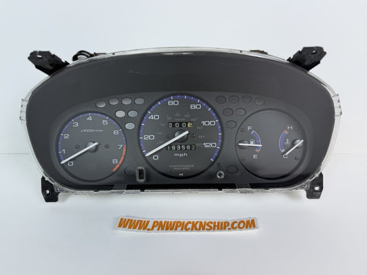✅ 1996 - 2000 Honda Civic EX Manual RPM Instrument Cluster No ABS 193k EK M/T