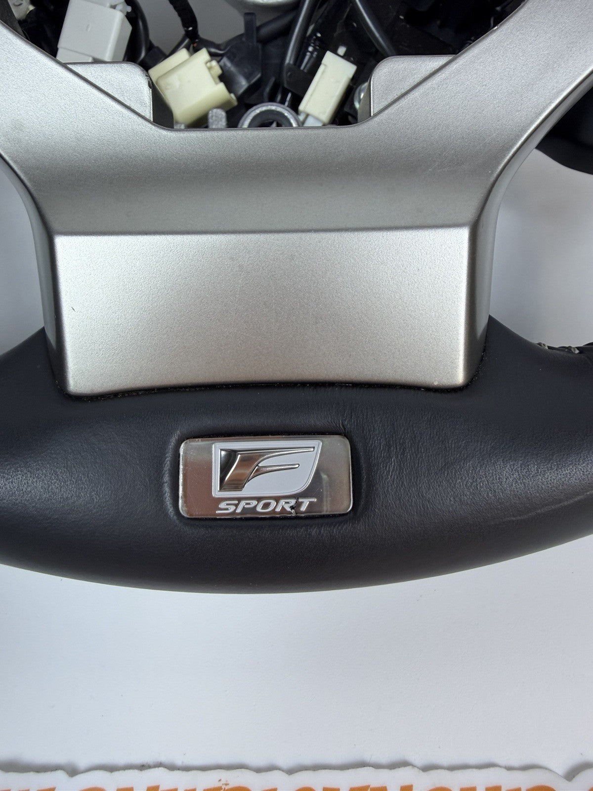✅ 2014-2017 Lexus IS250 Sedan F Sport Leather Steering Wheel w/ Paddle Shifters