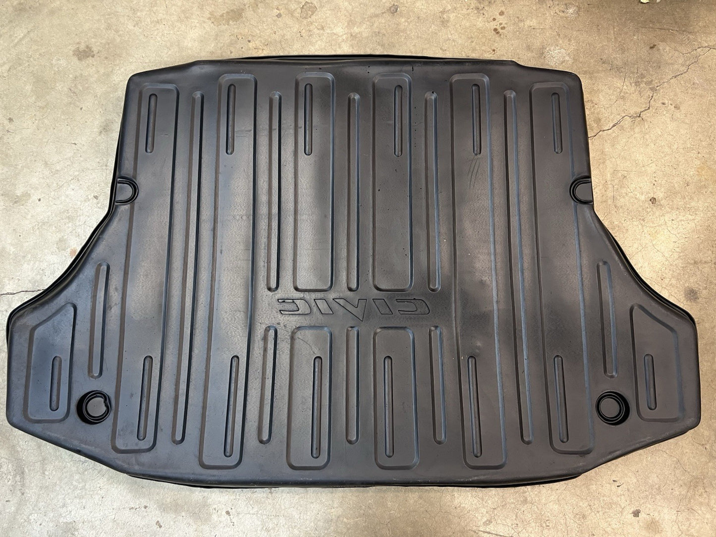 ✅ 2006-2011 Honda Civic All Weather Trunk Mat Cargo Liner Rubber Black OEM