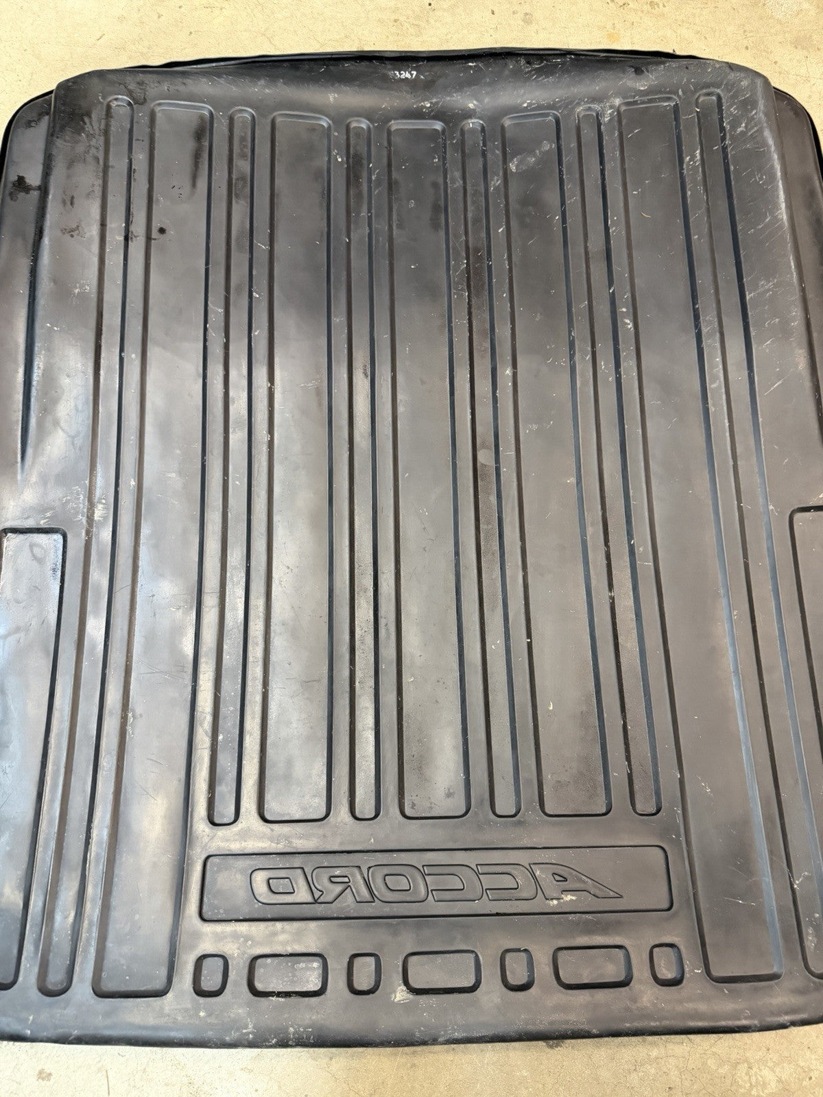 ✅ 03-07 Honda Accord Trunk Mat Liner Cargo Tray OEM All Weather Season Rubber