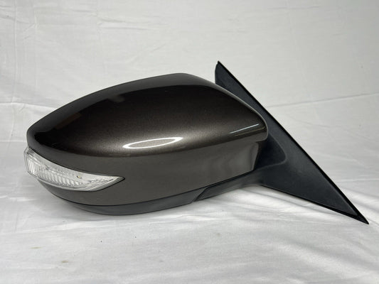 ✅ 2013-2018 Nissan Altima Sedan Pass Side Mirror w/ Turn Signal Non-Heated Brown