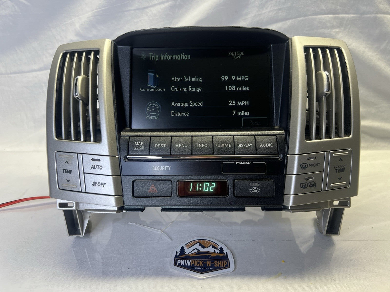 ✅ 2004 - 2009 Lexus RX350 RX OEM Radio Navigation Display Screen Climate Control