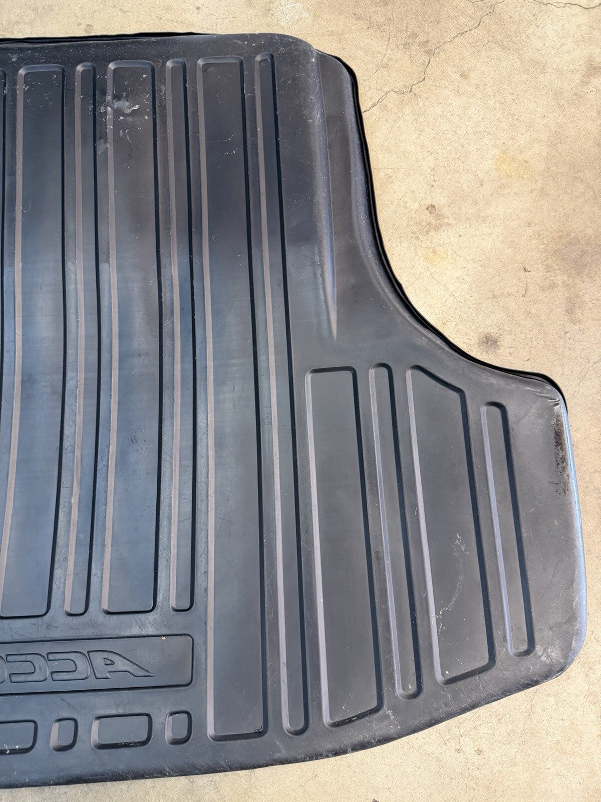 ✅ 03-07 Honda Accord Trunk Mat Liner Cargo Tray OEM All Weather Season Rubber
