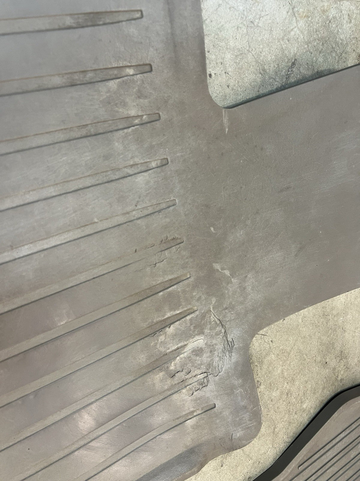 ✅05-12 ACURA RL ALL WEATHER RUBBER FLOOR MATS Gray  OEM COVERS LINER SET KB1 KB2