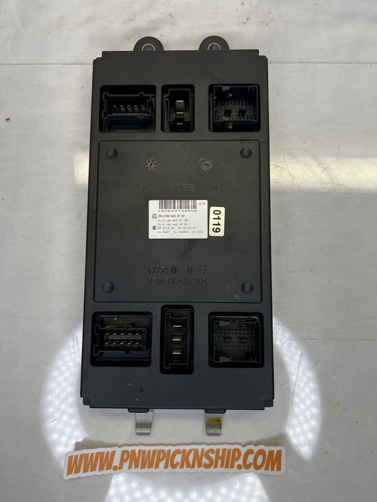 ✅ 2006-2012 Mercedes Benz ML500 Front SAM Control Module Unit OEM A1645453732