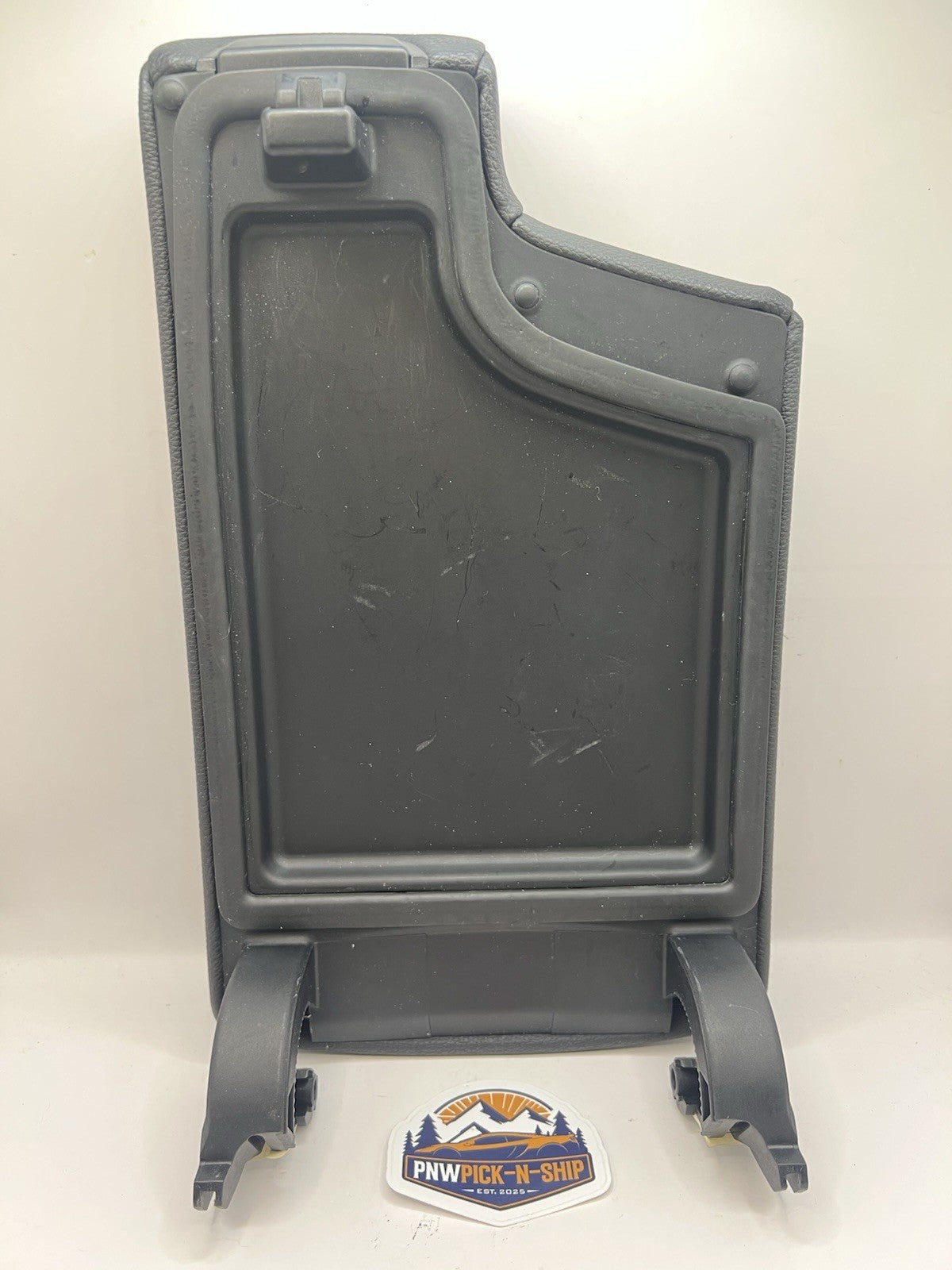 ✅ 2006 - 2013 BMW E90 E92 FRONT CENTER CONSOLE ARM REST ARMREST LID Black OEM