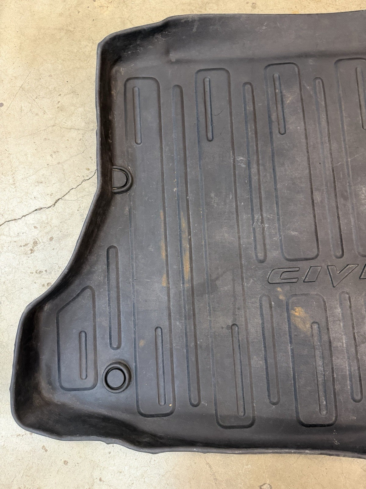 ✅ 2006-2011 Honda Civic All Weather Trunk Mat Cargo Liner Rubber Black OEM