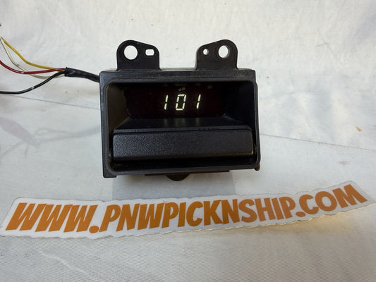 ✅ 92-95 Honda Civic Center Digital Dash Clock White Display Tested OEM EG USDM