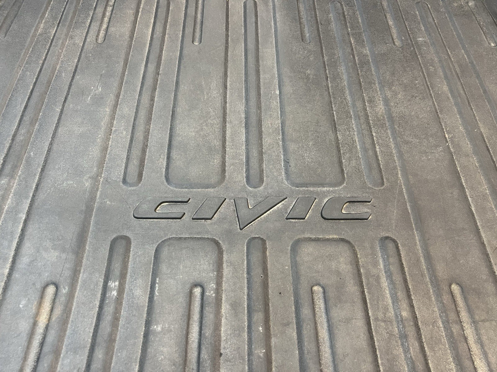 ✅ 2006-2011 Honda Civic All Weather Trunk Mat Cargo Liner Rubber Black OEM