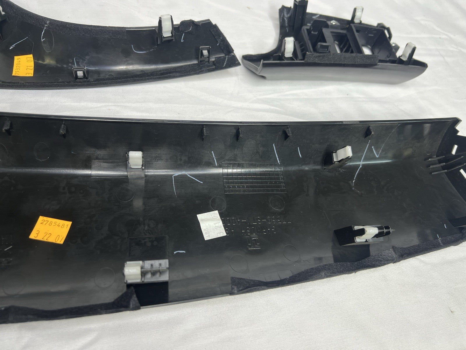 ✅ 2007-2013 ACURA MDX Dash Panel Dark Woodgrain Trim LH CENTER RH SET OF 3 OEM