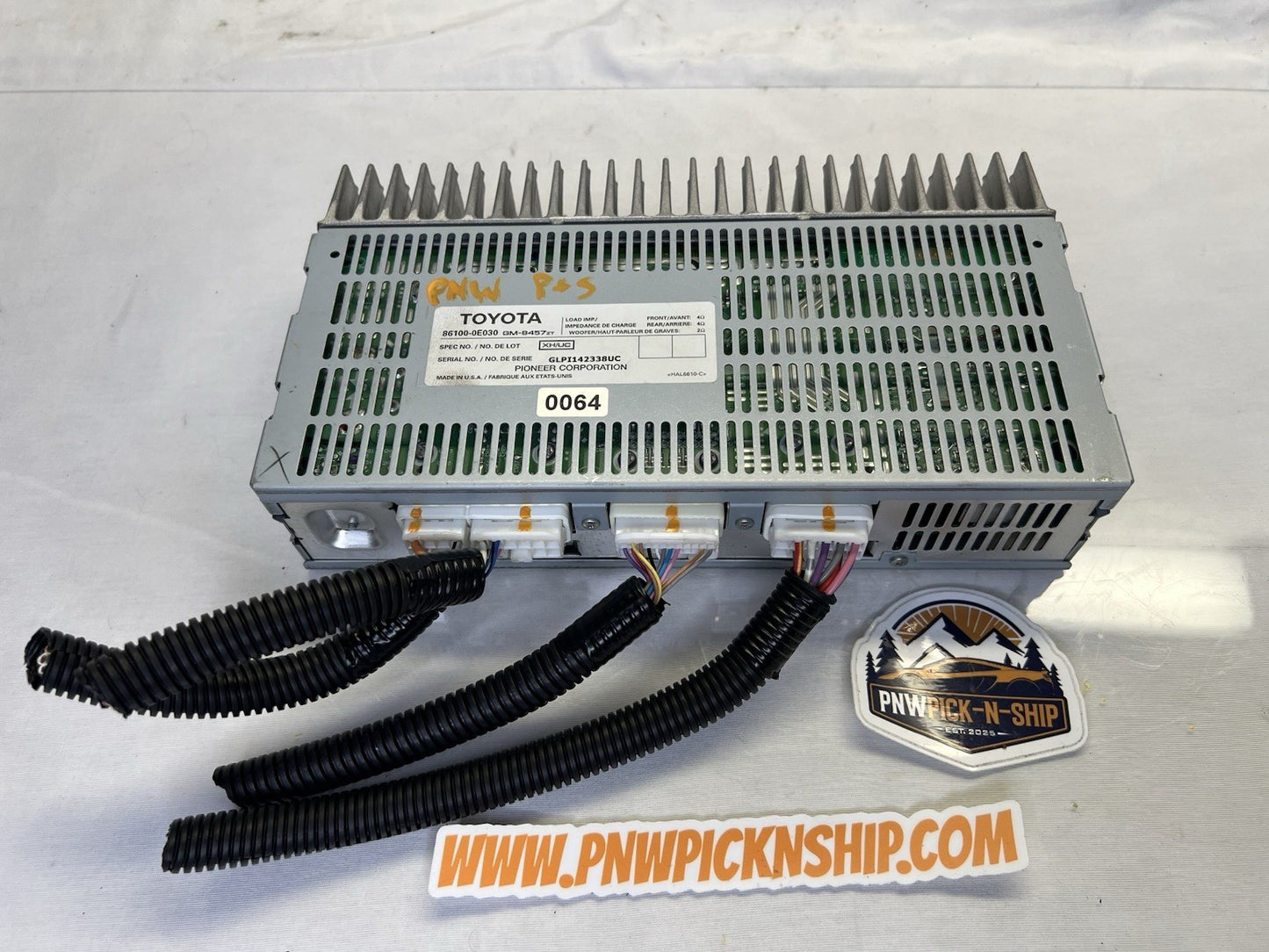 ✅ 2007-2009 Lexus RX330 RX350 Radio Amplifier Pioneer Amp 86100-0E030 OEM