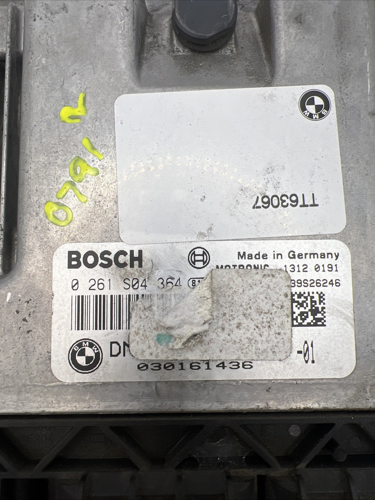 ✅2007 - 2010 Mini Cooper 1.6L ECM Engine Computer Control Module ECU PCM 7586136