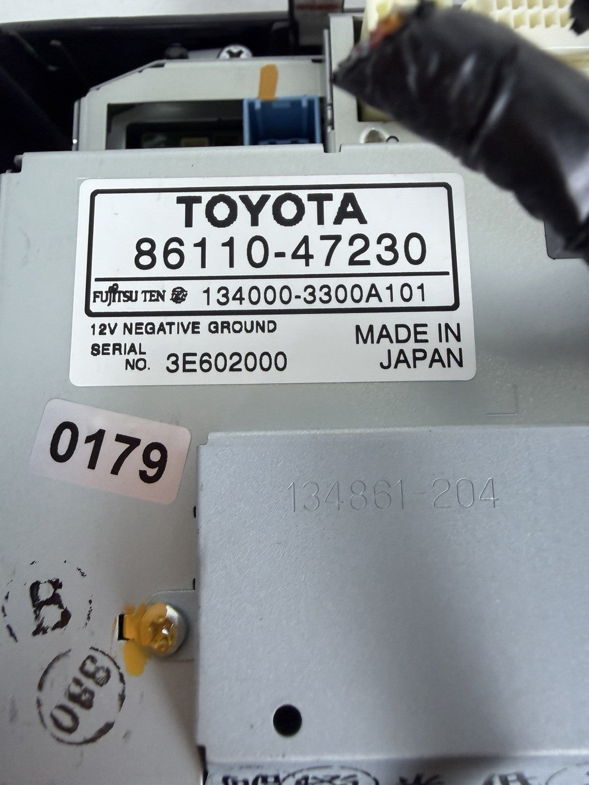 ✅ 06-09 TOYOTA PRIUS MFD INFORMATION RADIO DISPLAY TOUCH SCREEN 86110-47230
