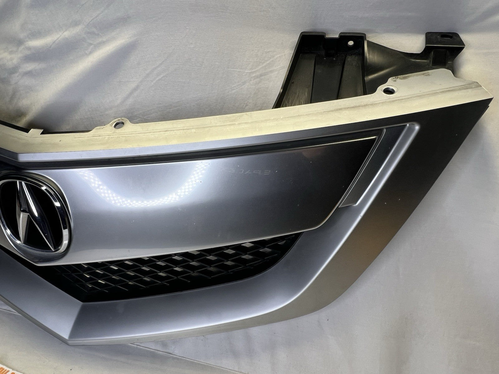 ✅ 2010-2013 Acura MDX Front Bumper Grille With Emblem OEM Silver Grill READ