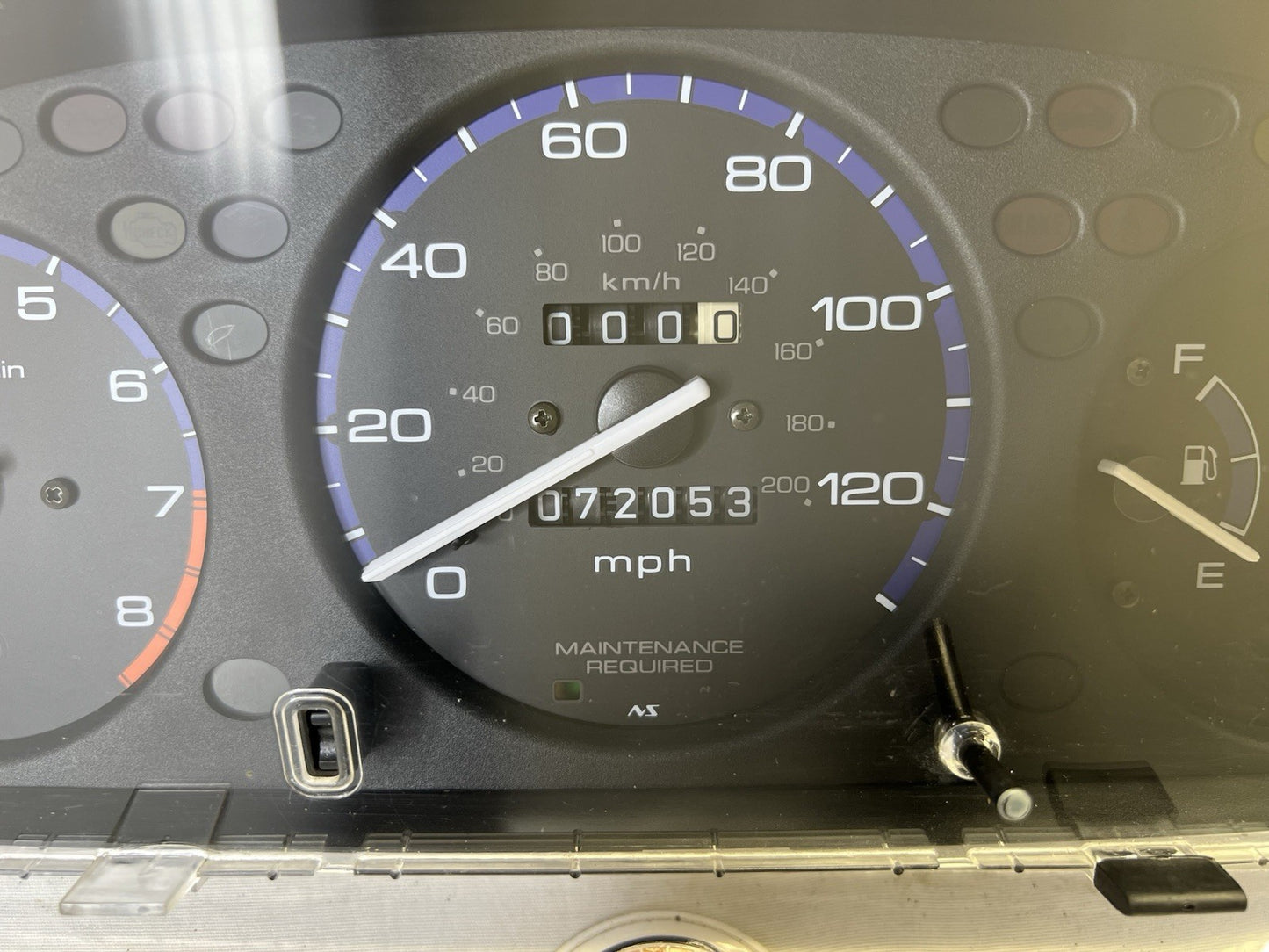 ✅1996 - 2000 Honda Civic EX Manual RPM Instrument Cluster No ABS 72k EK Low Mile