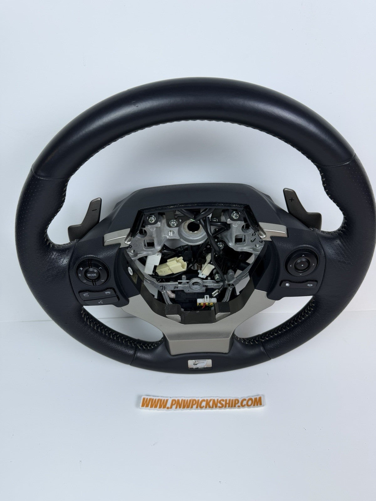 ✅ 2014-2017 Lexus IS250 Sedan F Sport Leather Steering Wheel w/ Paddle Shifters