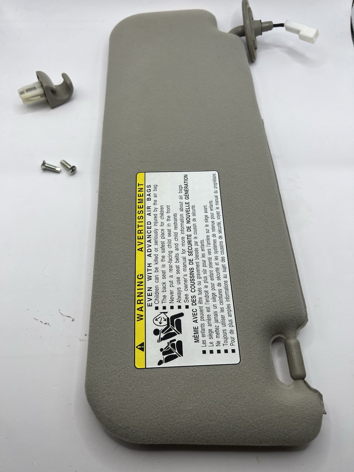 ✅ 2004-2009 Toyota Prius Passenger Right Side Sun Visor Tan Beige
