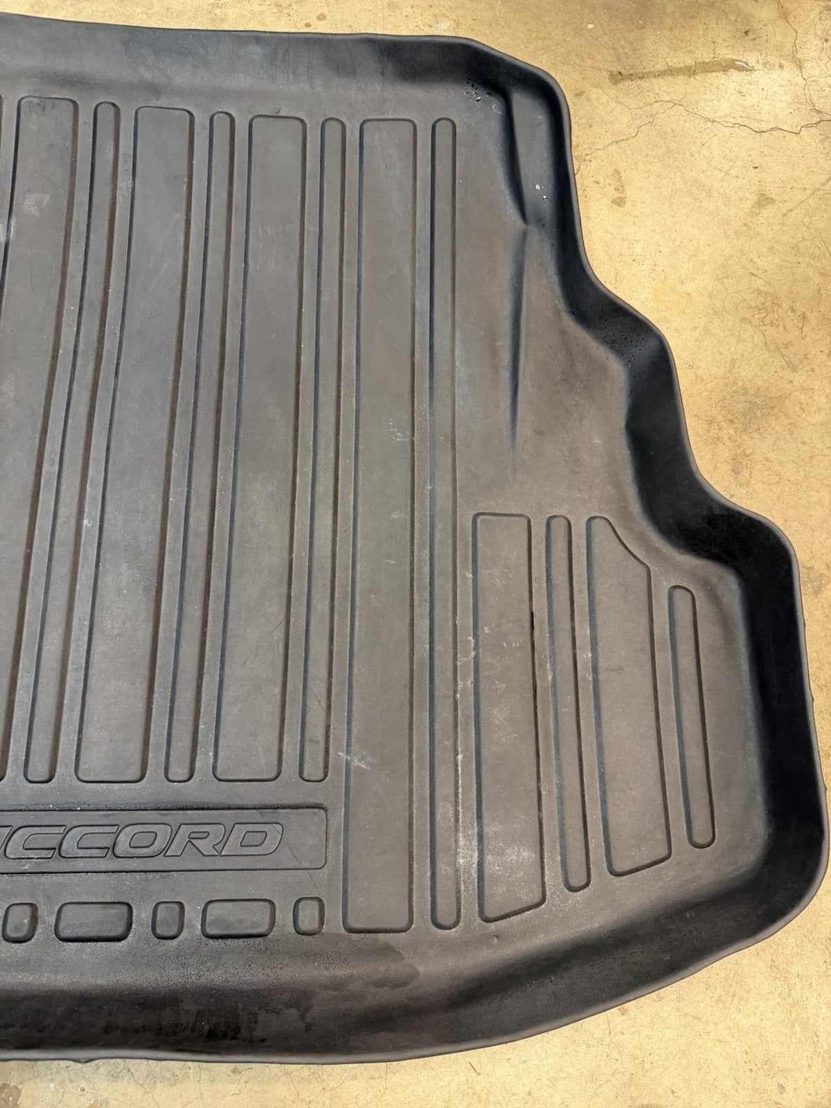 ✅ 03-07 Honda Accord Trunk Mat Liner Cargo Tray OEM All Weather Season Rubber