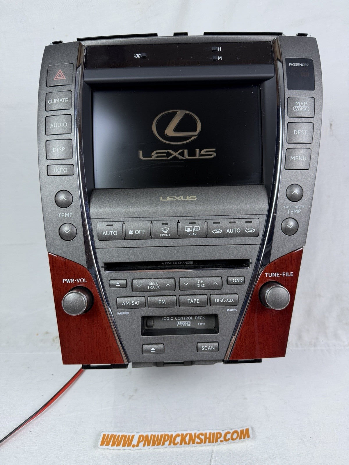 ✅ 2007 - 2009 LEXUS ES350 Navigation Screen Radio CD Head Unit 86430-33013 OEM