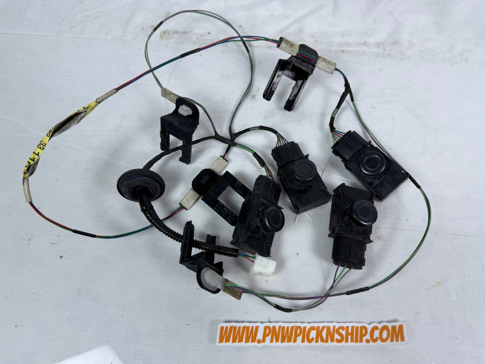 ✅ 2007-2012 Lexus ES350 Rear Bumper Park Sensors W/Wiring Harness 89341-33110