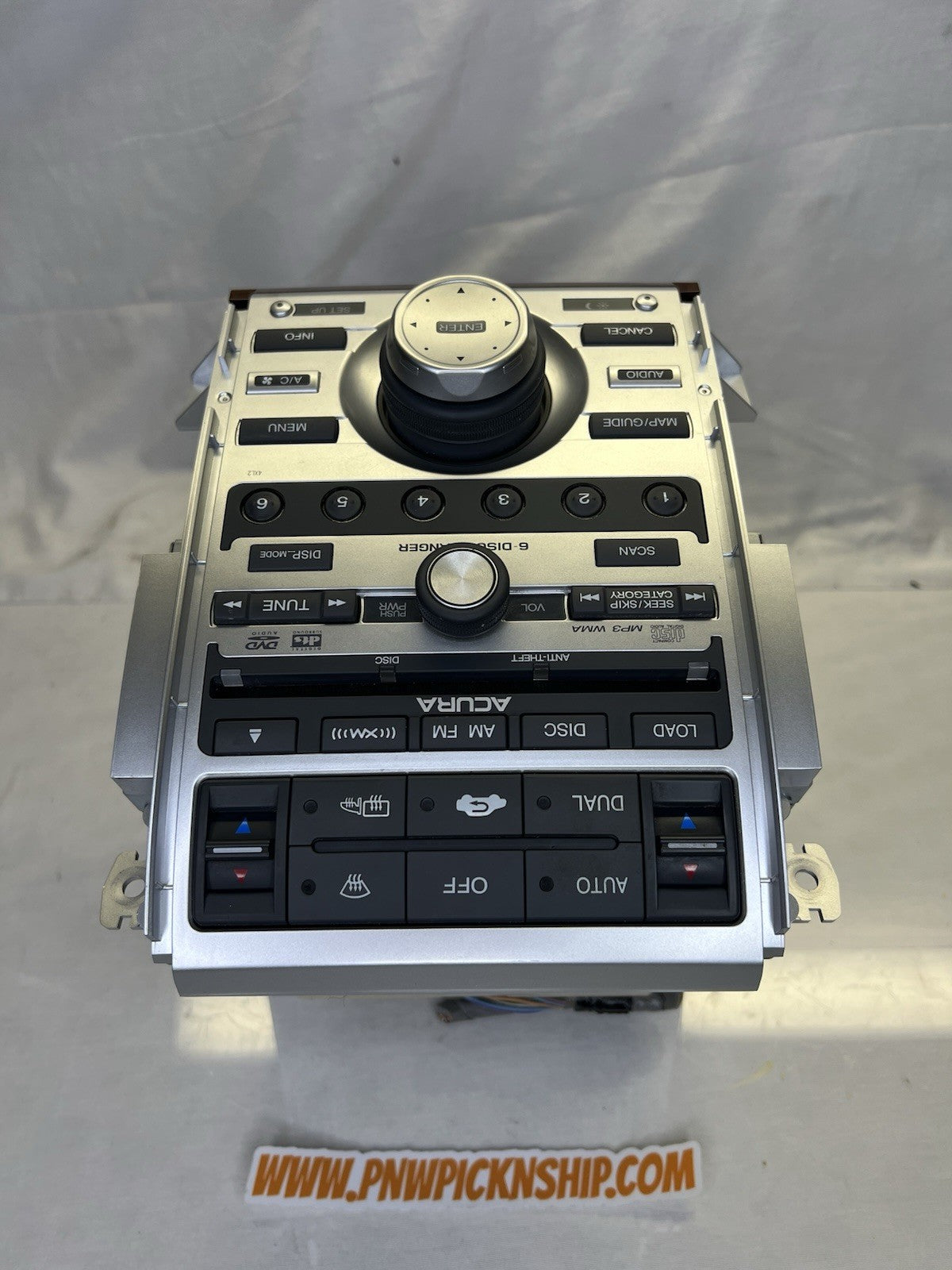 ✅ 2006-2008 Acura RL KB1 Radio MP3 Player 6 CD Changer AC Control Panel Deck OEM