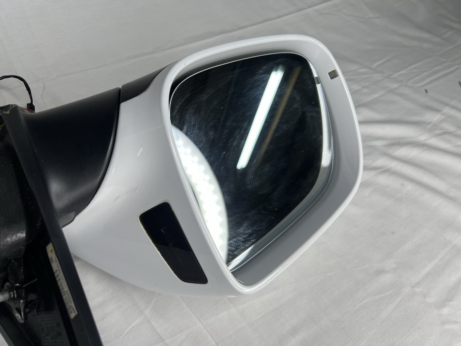✅2009-2015 Audi Q5 SQ5 Driver Left Side Outside Door Mirror Assembly White OEM